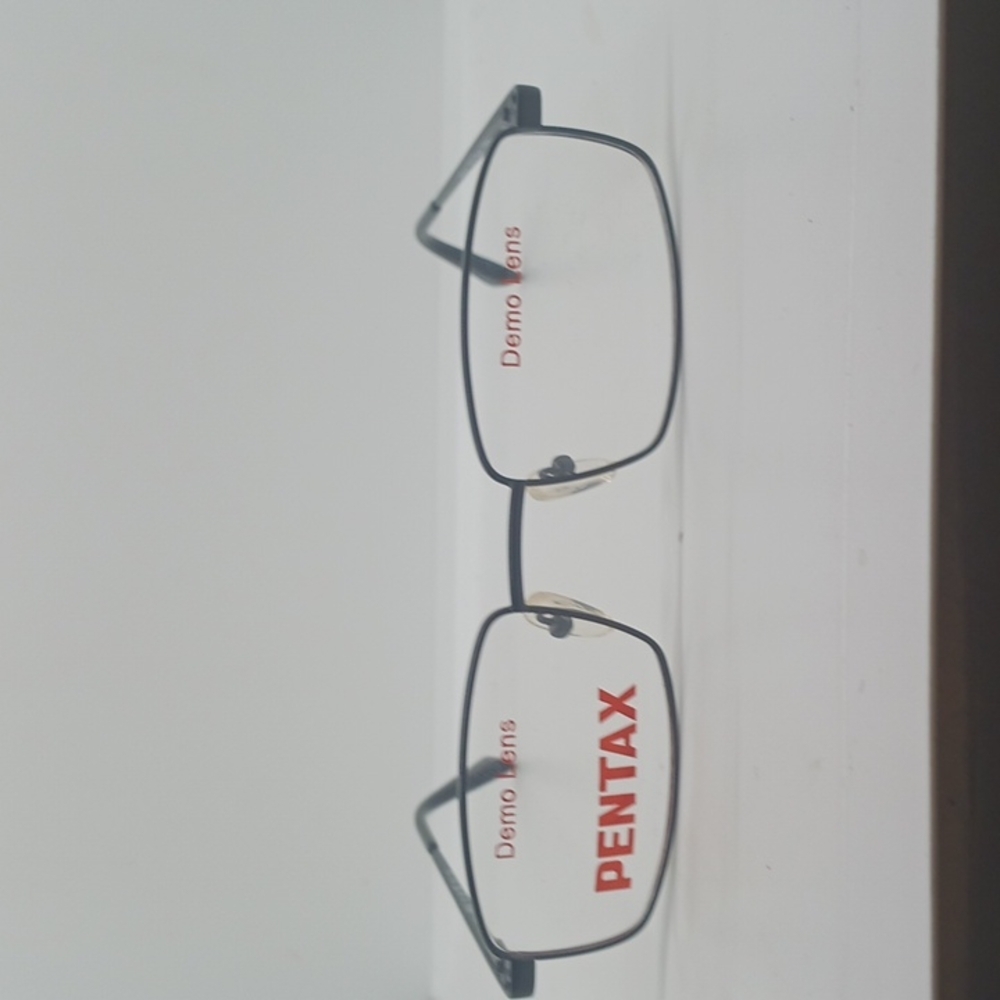 NWT MEN'S PENTAX EYEGLASS FRAMES DP260 BLACK